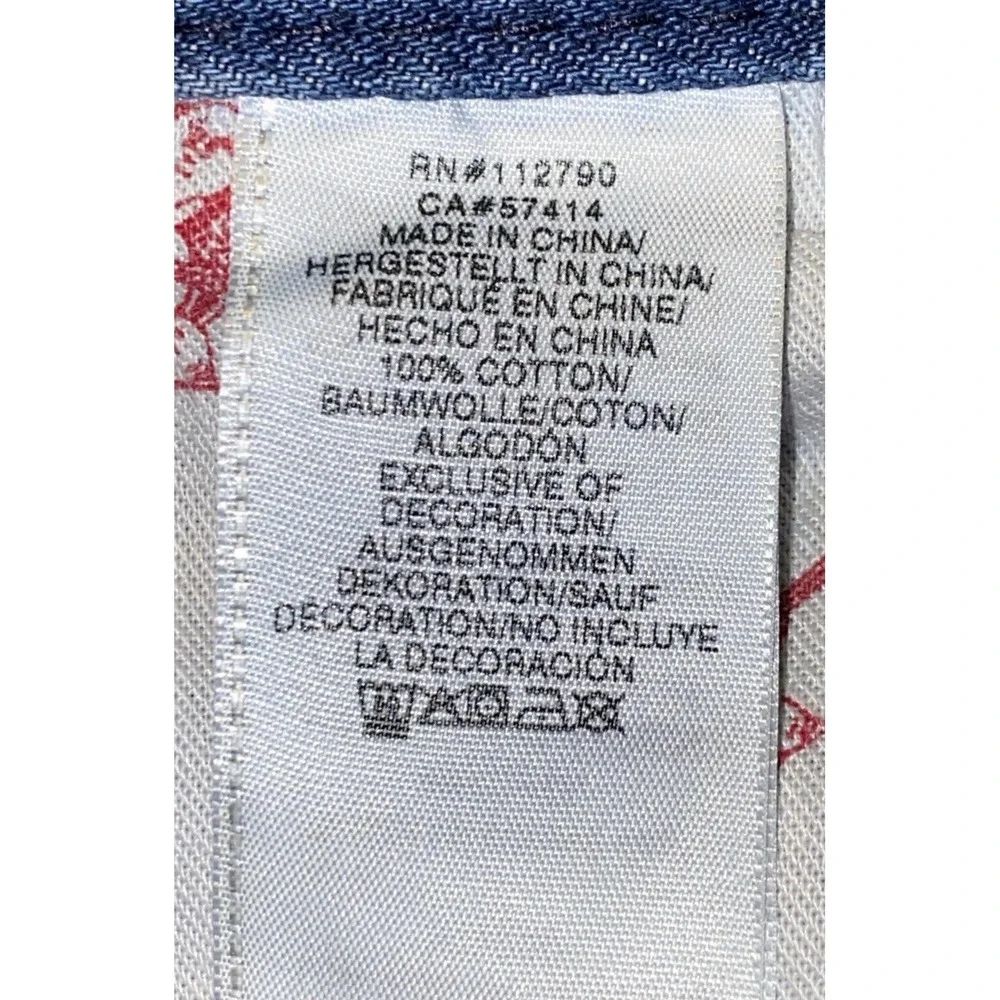 true religion jeans Men's 36x33 straight Light Budding Wash